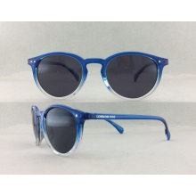 Brillen-Plastikart und weise Unisex-Sonnenbrille P02002